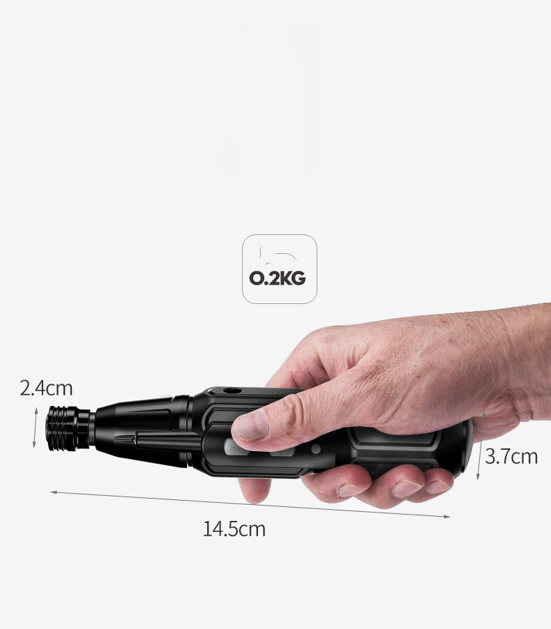 Cordless automatic electric screwdriver for home repairs