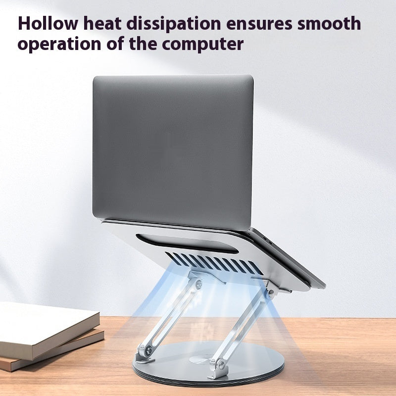 Aluminum Alloy Rotatable Laptop Stand | Adjustable Desk Stand