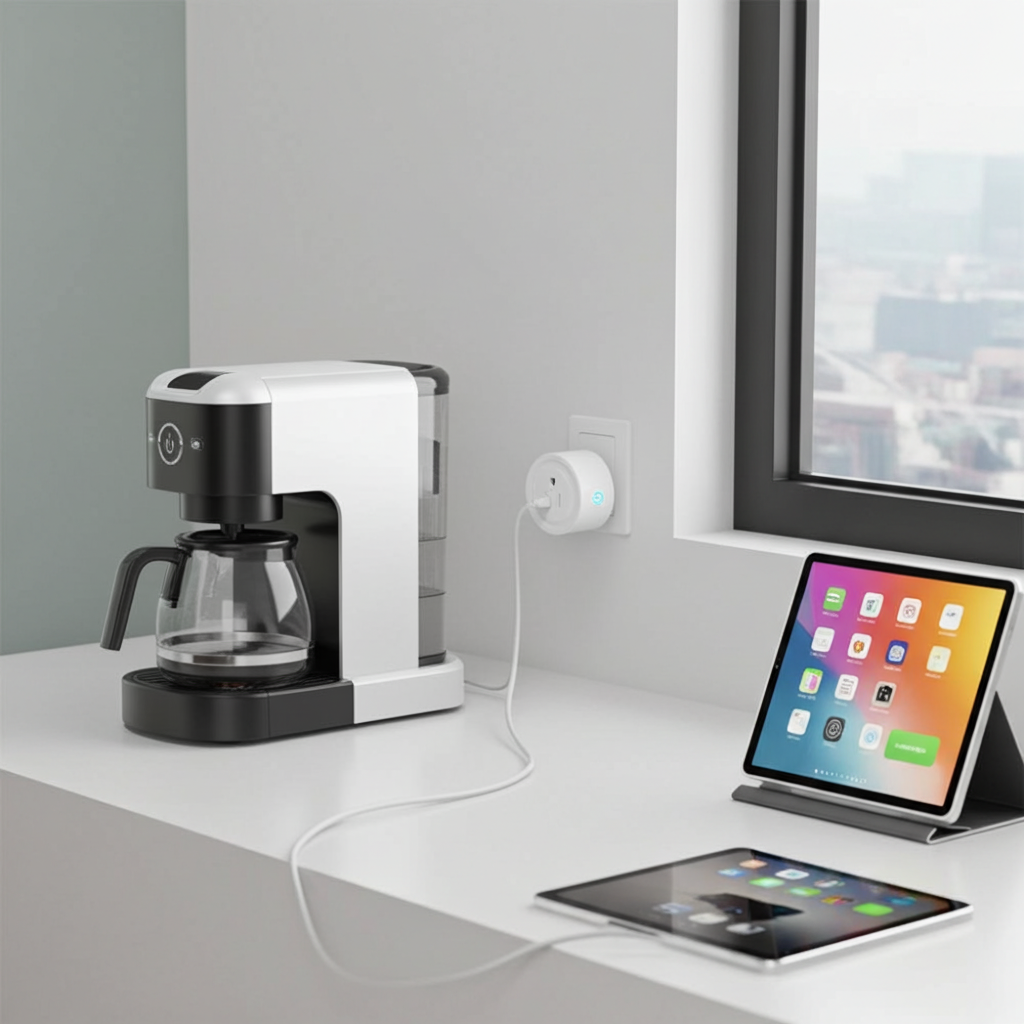 WiFi Smart Plug with App Control – Alexa & Google Assistant Compatible